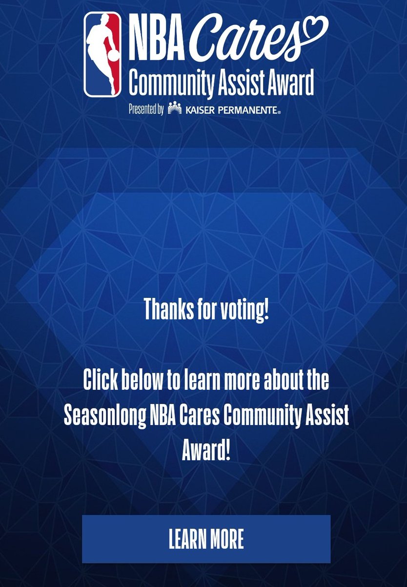 ฝากในเว็บด้วยค่ะ ยังโหวตได้อยู่

Let's vote for Gary Payton II !! 
#GaryPaytonII #NBACommunityAssist