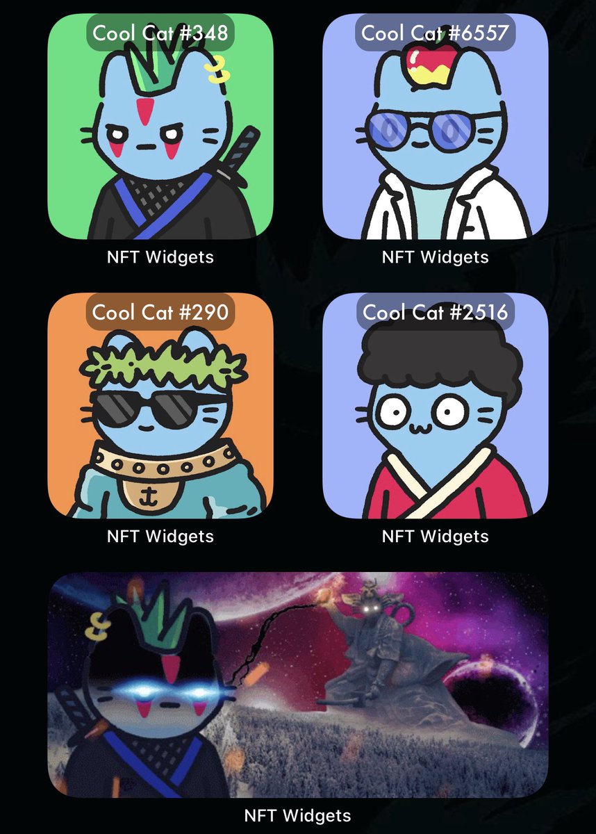 <a href="/nftnow/">nft now</a> @coolcatsnft CC 🎨: <a href="/cloncast/">clon</a> 
Derivative 🎨: <a href="/DEXXADNFT/">DEXXAD.ETH (Frens call me DEX / DEAD)</a> 
Display widgets: <a href="/NftWidgets/">NFT Widgets</a>