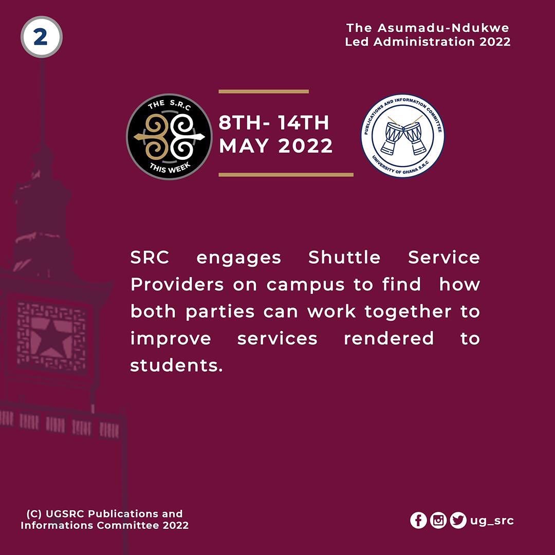 Ug_src's tweet photo. #SRCThisWeek
#ANewDirection
#WorkingForYou https://t.co/x06hFOorBx