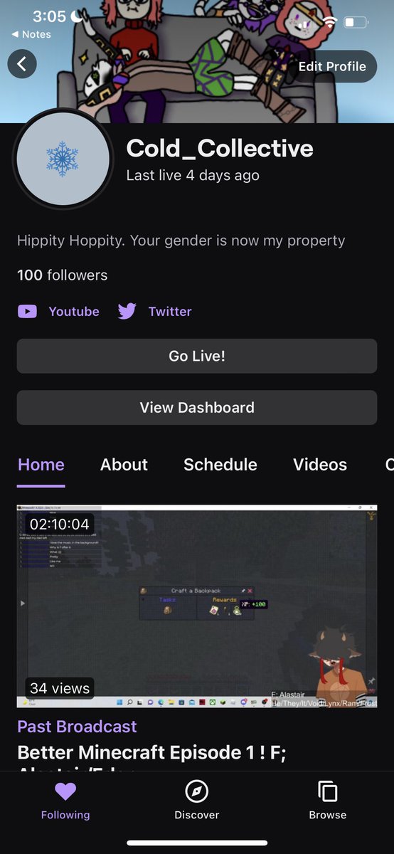 hailstormings_'s tweet image. AAUAUUUUUUUGHHHHH THANK YOU GUYS SO SO MUCH FOR 100 FOLLOWERS ON TWITCH !! &amp;lt;333 #freezietwt