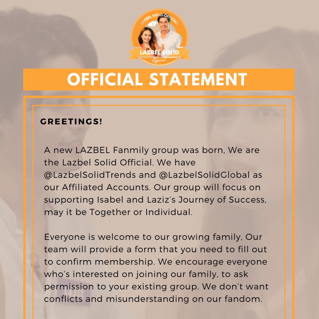 LAZBEL Solid Official tweet media