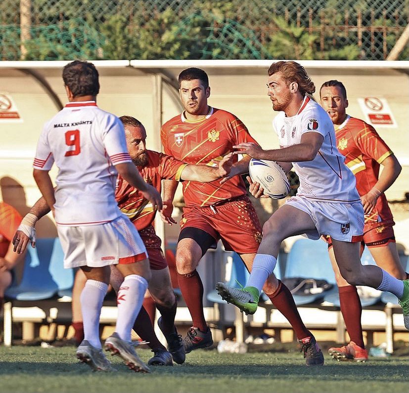 CostoJason's tweet photo. Well done to @NSWRL country product @ZarrinGalea who scored for @maltaRL inside just 14 seconds in their 66-6 #MedievalShield win over @IntRL newcomers #Montenegro at the home of @MostaFCOfficial 📸: Dominic Borg #RugbyLeague #Malta #EuropeanRugbyLeague #InternationalRugbyLeague https://t.co/bhVIFNakJY