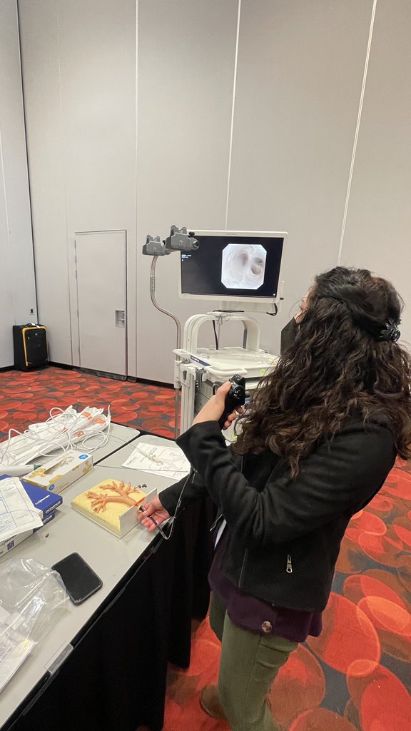 steph_ferrell's tweet photo. Fun day at #ATSBootCamp !!
This must be such a huge task to coordinate. It was really great and loved meeting other fellows from around the country! #ATS2022 #PCCMfellowship #PulmCrit #SFinSF https://t.co/kw4sAA6leT
