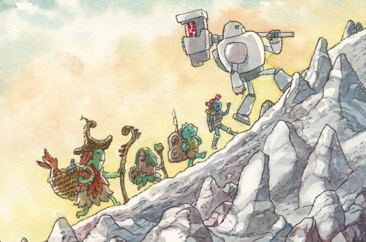 Edenhorde's tweet photo. So, our fellowship is complete: 🔱, 🤖, 🎣, and  🌿 🌿 

Or will somebody else join? 👀 https://t.co/DOqcx4qUsB