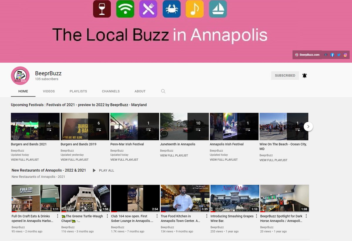 BeeprBuzz's tweet photo. Upcoming events?

Watch my highlighted future events w/my vid coverage through the yrs.

BeeprBuzz: Music. Food. Events.

Tomorrw: @BurgersandB for #SuicidePrevention 
Nxt: @PennMarIrish 
@AnnapolisParade @AnnapIrishFest 

https://t.co/Dn0OMNz9ab

Youtube: https://t.co/14qsCkcGl1 https://t.co/ovv7YGeb4x