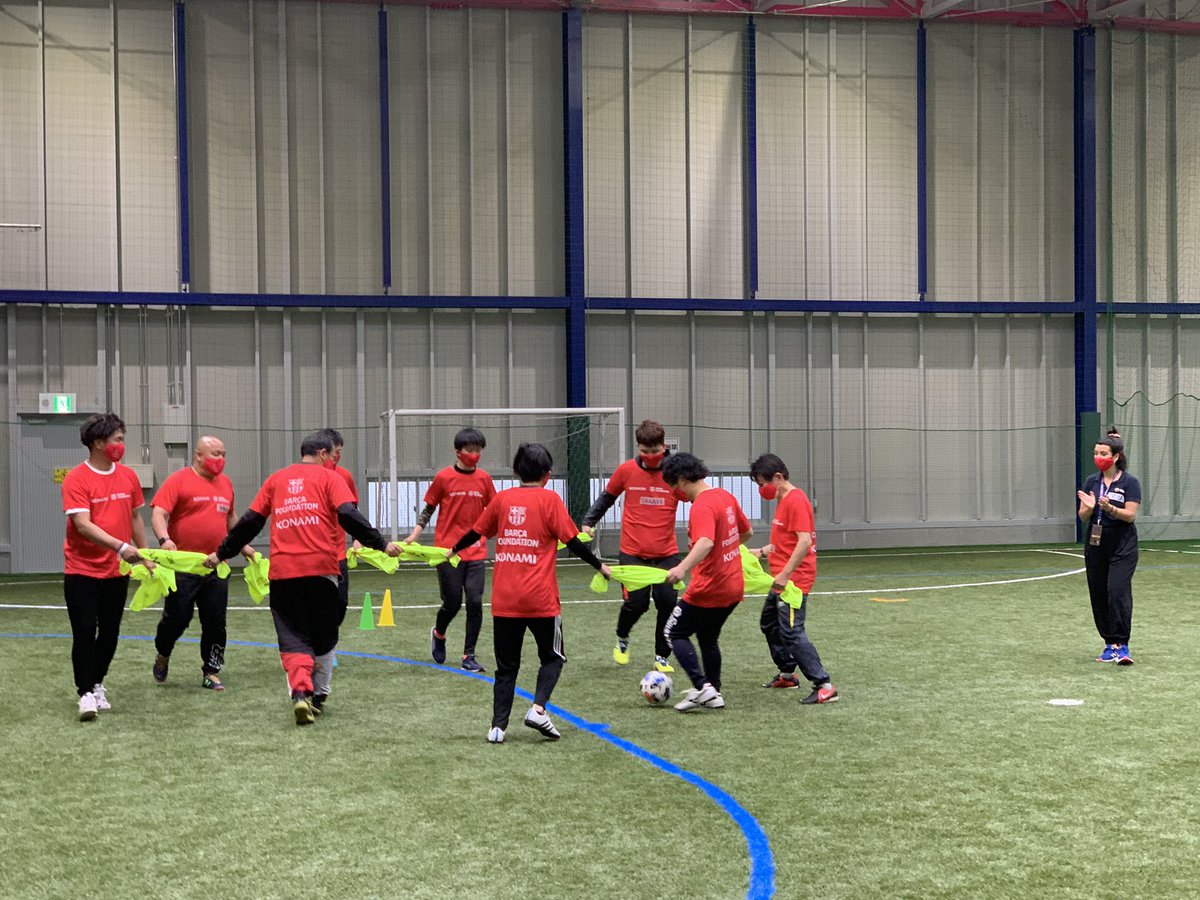 JIFF_Football's tweet photo. 本日、バルサ財団との指導者講習会・実践プログラムin大阪。対面では3年ぶりの開催となります！ #JIFF #inclusive https://t.co/1VklVoJLEW