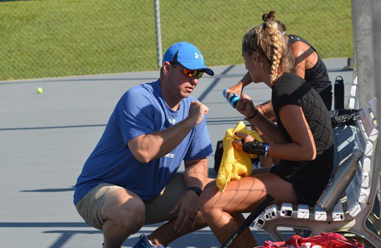 Belles_Tennis's tweet photo. Well today marks the end of an era for Angelo State tennis! We graduated Ena Ovcina our final graduate from the first recruiting class that restarted the ASU tennis program. These six ladies took a chance to start something together and I will always be grateful to them. https://t.co/d1G2dXVNnG