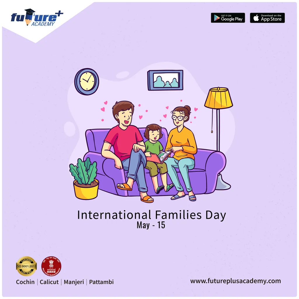 Futurepluskochi's tweet image. Wishing Happy International Family day, my friend, May God bless your family and give your family all the Happiness and Prosperity.
.
#Onlineapplication #LearningApplication #NIOS #DegreeCourses #Android #IOS #Devlopyourcareer #INTERNATIONALFAMILYDAY