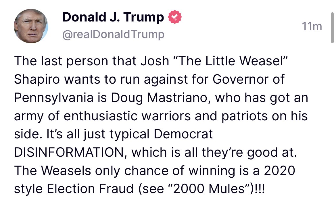 TrumpTruthSoc's tweet photo. https://t.co/o2MzW3Ddg3