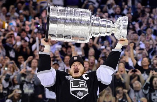 This image is burned in my memory for eternity. Thank you, Dustin Brown.