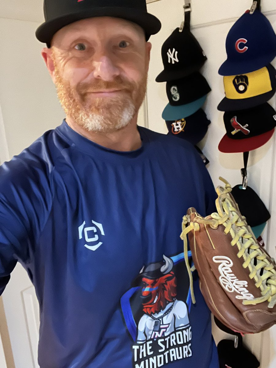 NFTeams_'s tweet photo. Welcome to the 1st NFTeams-branded social sports club. 

'Shitties Titties' is a mixed softball team from Wollongong, Australia. ⚾

They've adopted the Strong Minotaurs as their logo.

Here's @corelli_14 in their jersey made by a fellow NFTeamer at @CustomBalls_Aus. https://t.co/L2rkvmtBqq