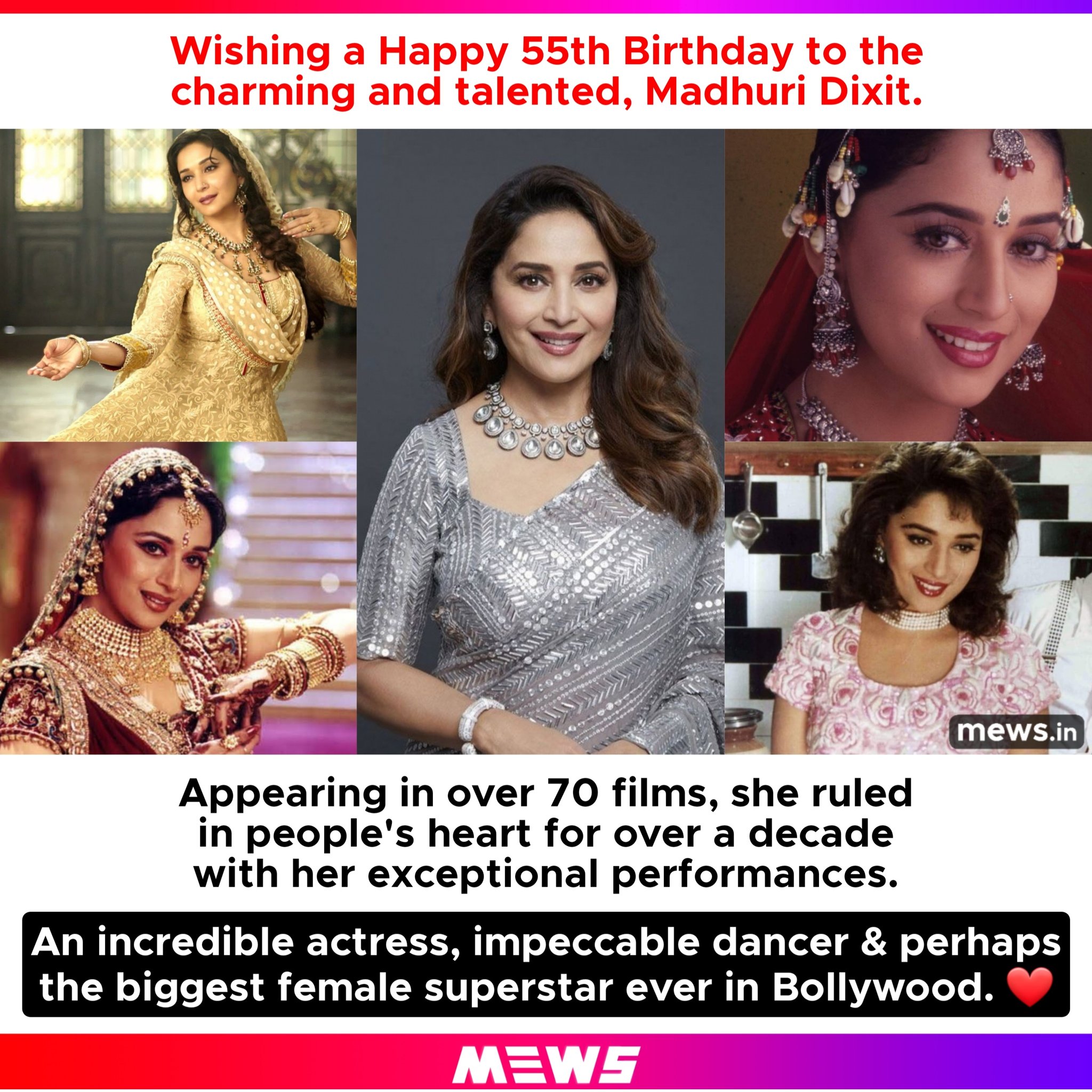 Happy Birthday Madhuri Dixit.   