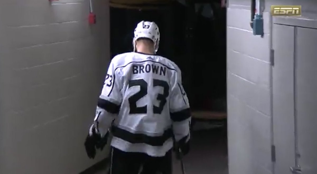The end of an era for the Kings. Next stop for Dustin Brown’s No. 23 is hanging in the rafters in L.A.