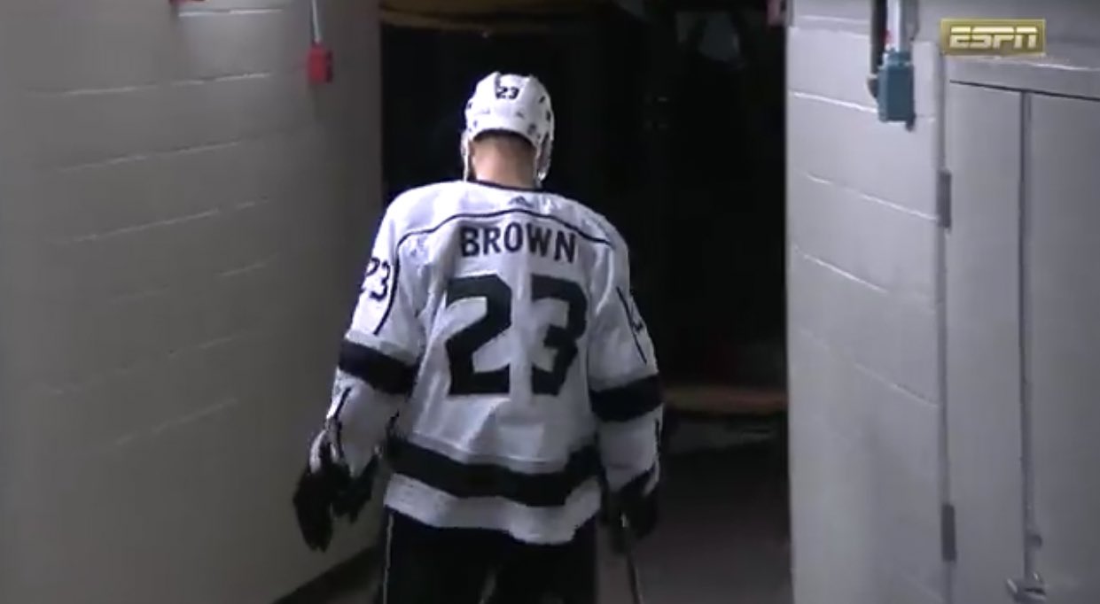 Dustin Brown's tweet after his last NHL game. : r/hockey