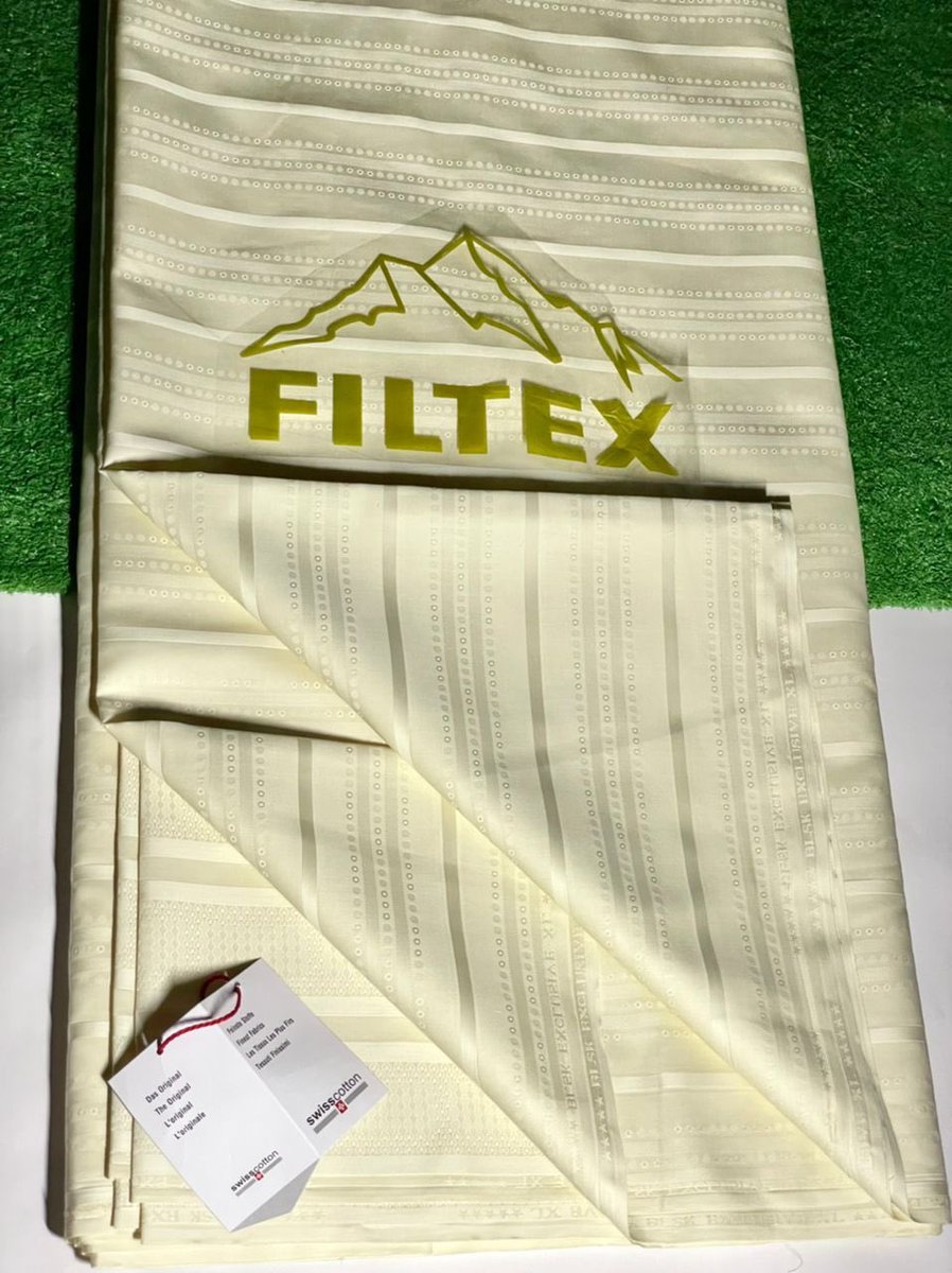 Filtex Available 🔥
Price goes 4,500 per yard 
WhatsApp 08142549949
Nationwide delivery 🚚
