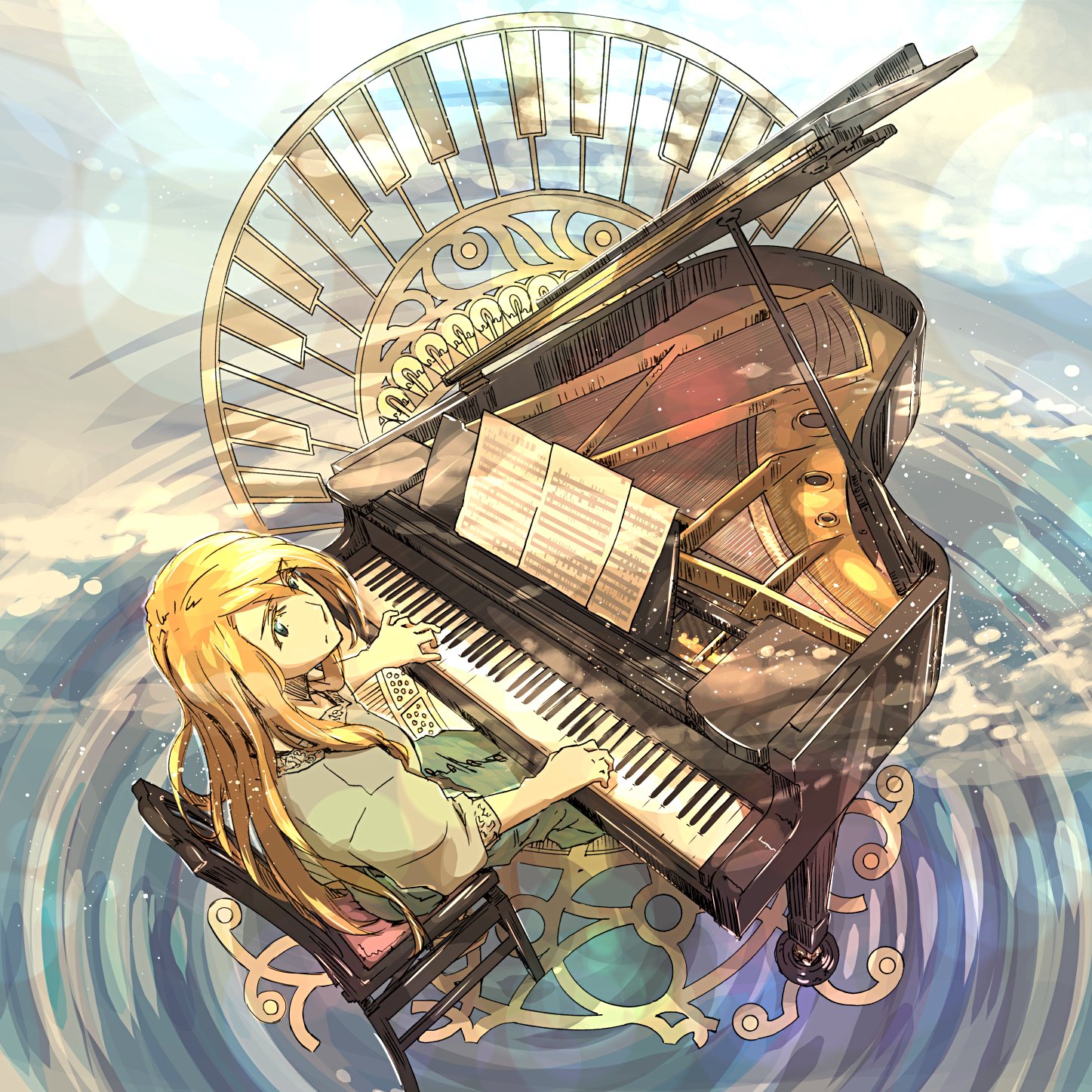 すぺ Watermark Illustrations 音楽 ピアノ イラスト T Co K4t54c0muq T Co Pjp8jneg Twitter