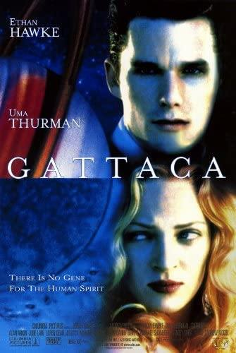 Nathan_Kurtz's tweet photo. "Gattaca". Visualmente impecable, con un toque noir y minimalista, fue de las primeras en hablar de la discriminación genética y lo hizo con personajes muy humanos y una historia de impostores e intriga. Todo parece frío y contenido pero hay verdadero fuego y poesía. https://t.co/MlrAb0dl9k