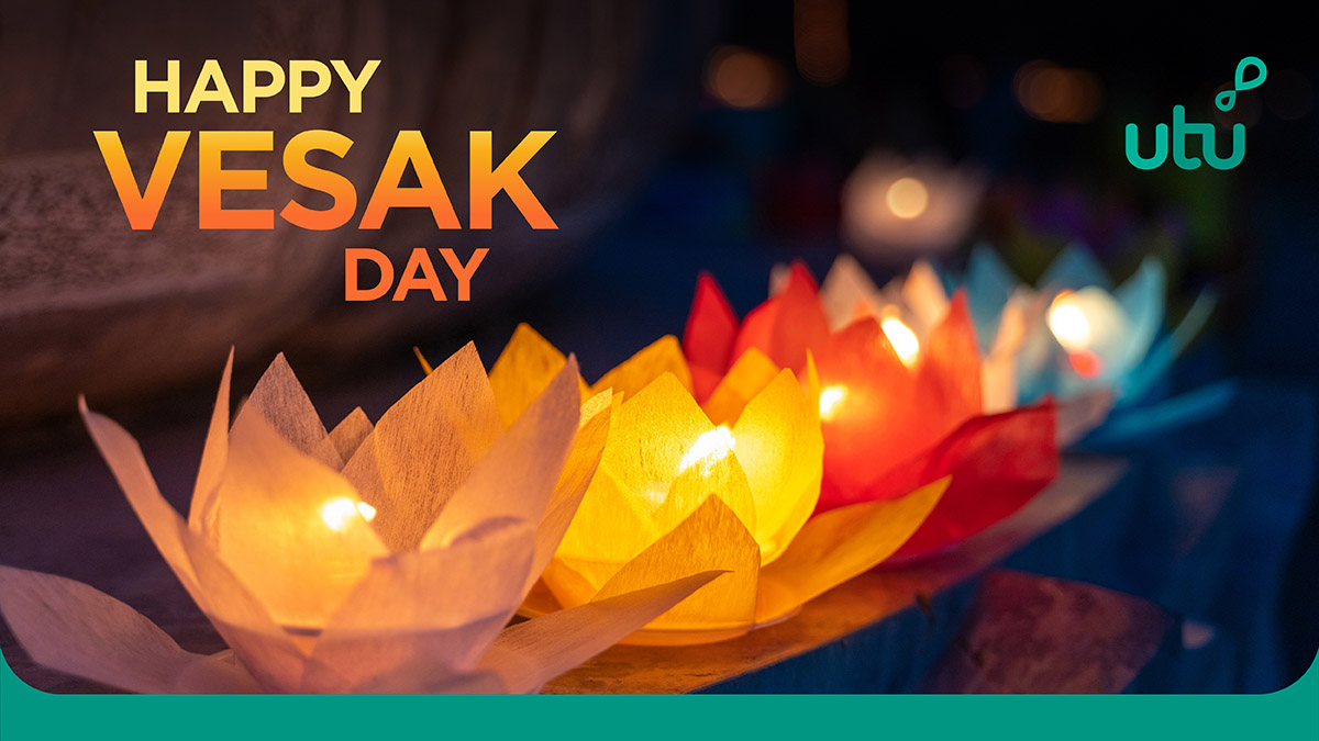 utuTaxFree's tweet photo. Wishing you and your loved ones Happy Vesak Day!

#utu #ututaxfree #VesakDay https://t.co/I1NJSMcDjh