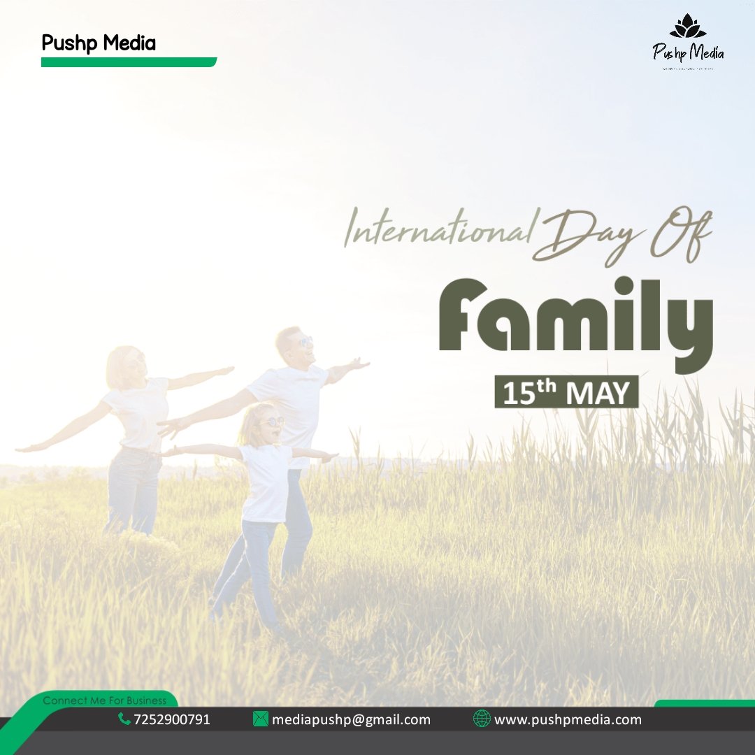Pushp_Media's tweet photo. #InternationalFamilyDay https://t.co/PPSIb5LuUh