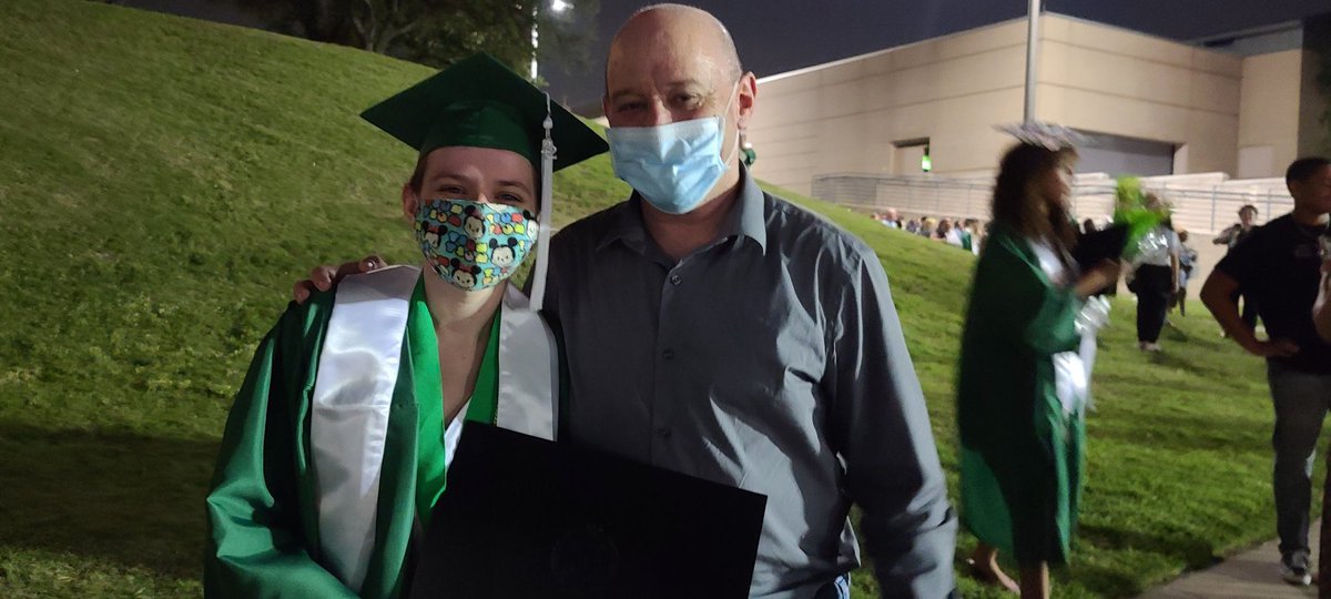 texasphotochick's tweet photo. We now have two UNT alumni in the family! Both with a BFA in art. #UNTCVAD #UNT22 https://t.co/n4covcnVDh