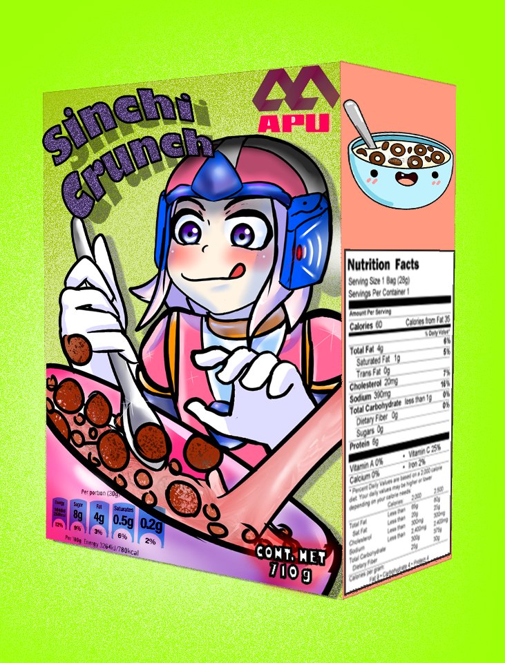 PatatasHiku's tweet photo. Caja de cereal que hice para un proyecto.
Me costo horas sin dormir, pero no me quedo tan mal.
#oc #desenhodigital #myart #digitalart #myartwork #digitalart #artistsoninstagram #cereals #generalmillscereal #wip #grafficdesign https://t.co/HkqGDO6ZJS