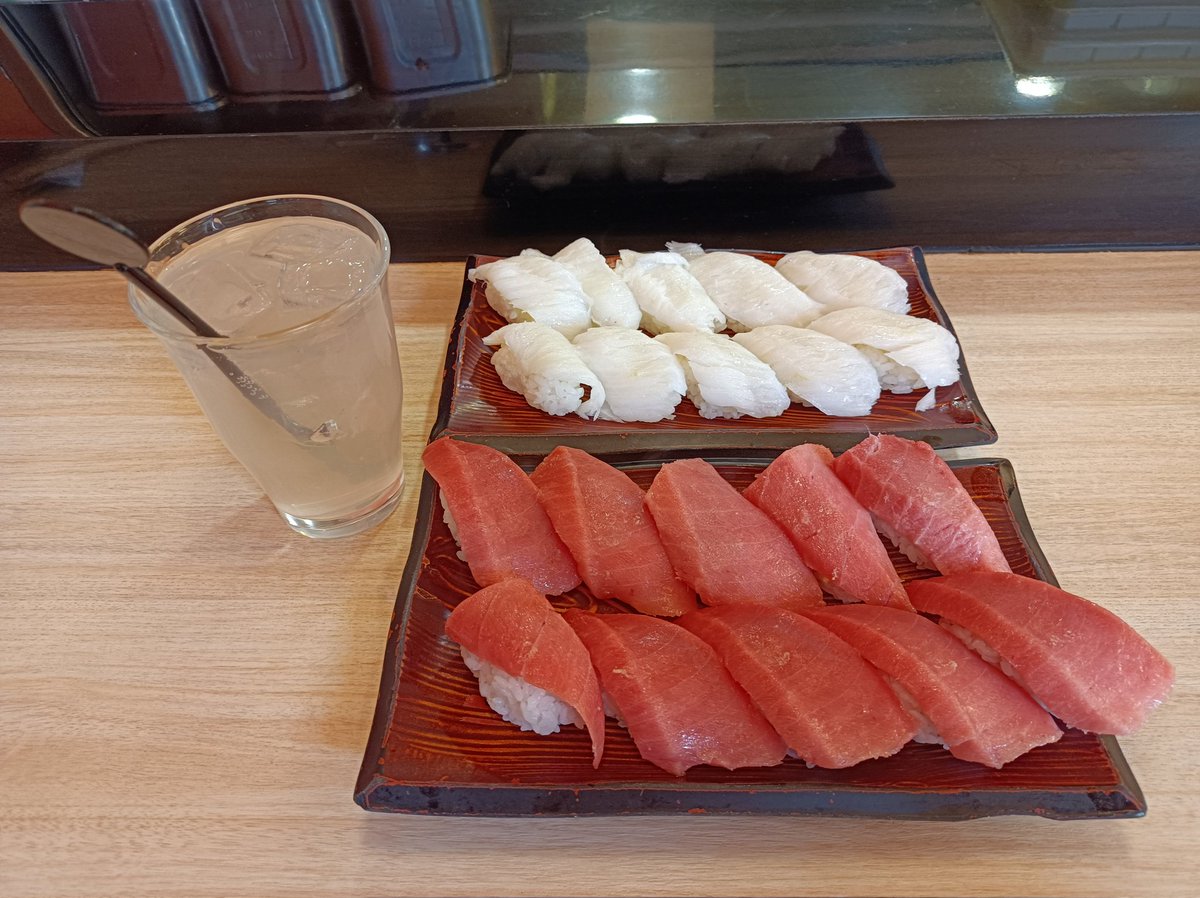 『きづなすし』で今年初の食べ飲み放題ランチ🍶🍣