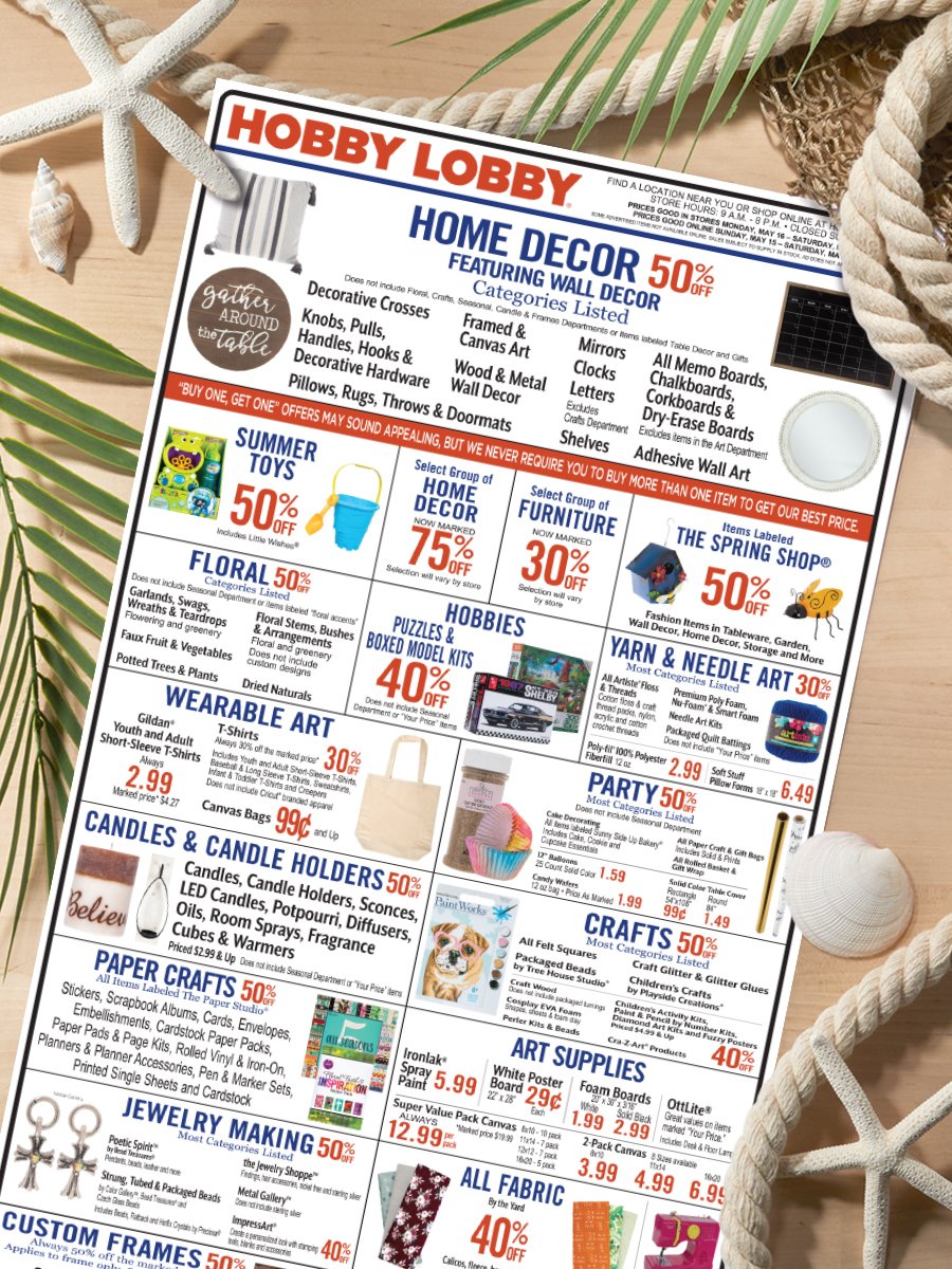 Official Hobby Lobby on Twitter "🚨 Fabric Sale! 🚨 All Fabric is now 40