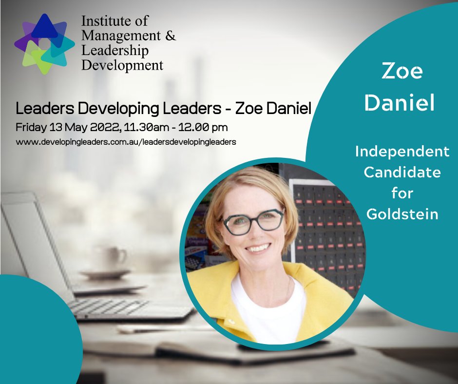 It was an absolute pleasure to interview @zdaniel discussing leadership, values, ethics and teams. What an articulate, intelligent and empathetic leader aware of her strengths and areas to develop. A breath of fresh air! Interview out early next week.#auspol2022 #Goldsteinvotes