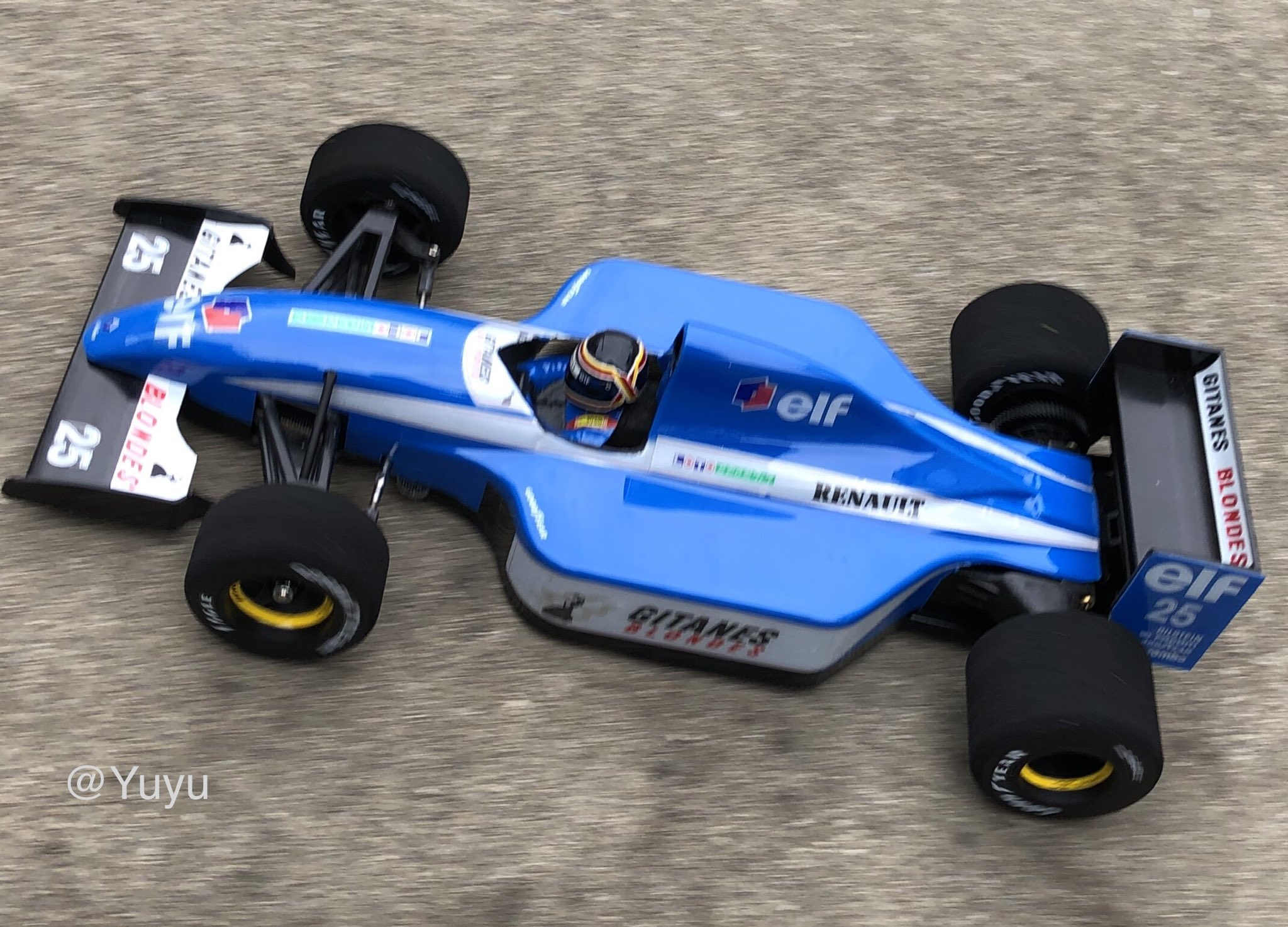 1/10F-1ラジコンボディー1992リジェJS37キット1993JS39風仕様 1/10F-1ラジコンボディー1992リジェJS37キット1993JS39風仕様