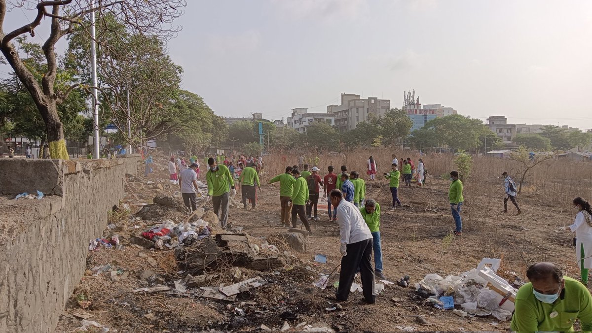 salvelaxman0's tweet photo. #Swachhsurveksha2022pcmc #swachhsurveksha2022GFC #plegothon2022PCMC @annabodade1 @Kanilroy3 @rajeshpatilias @BhauBabasaheb @ShantaramMane2 Plegothon मोहीम दि. 15/05/2022 हिंदुस्तान अँटिबायोटिक्स मैदान तेथील Plegothon मोहिम. https://t.co/jg4xqSAcGv