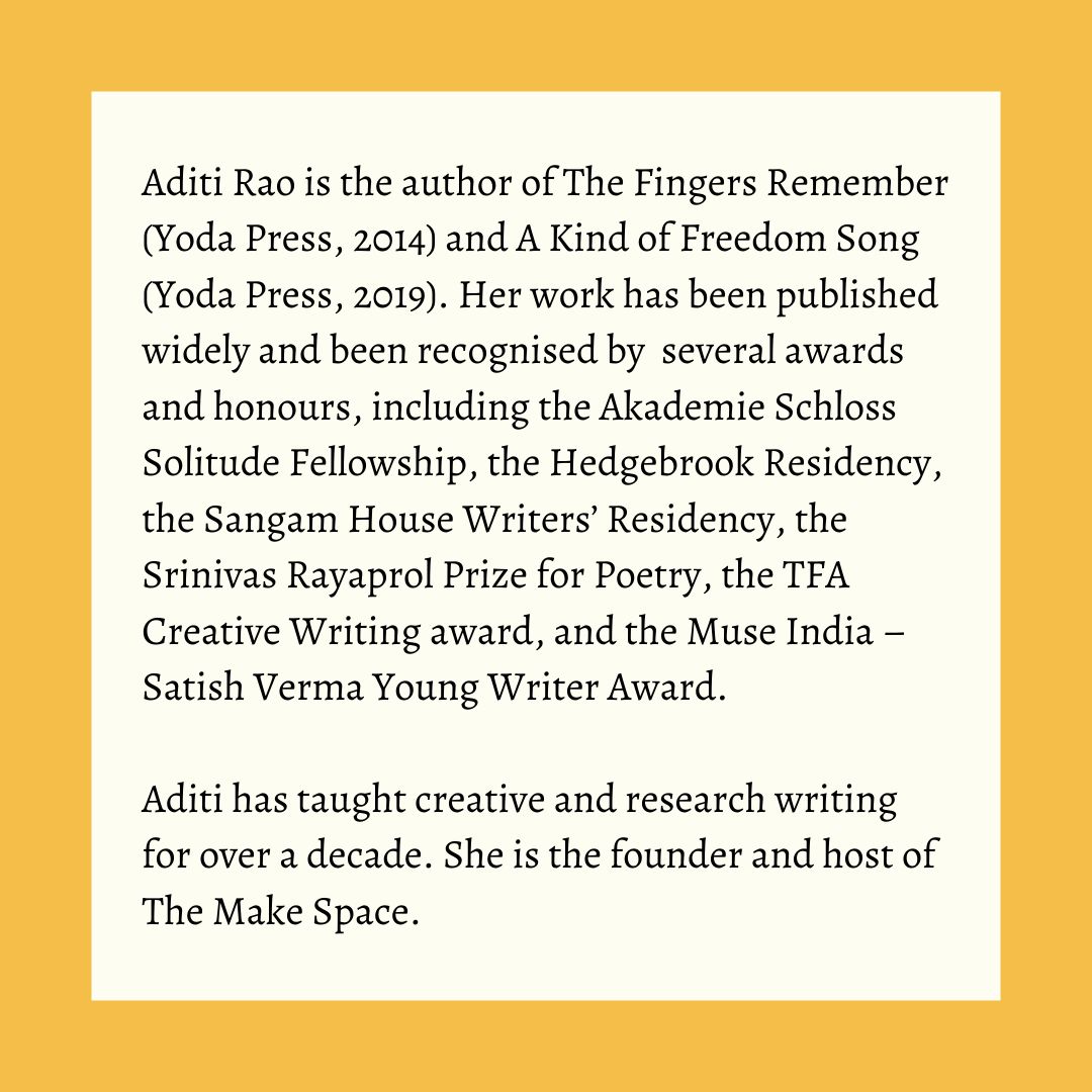 themakespace_'s tweet photo. We have reopened the subscription for our writing channel “Committing to Your Writing Practice” by @aditiwriterly from 14th to 21st May. It brings together aspiring writers to improve their craft, develop a sustained writing practice, and build a supportive writing community! https://t.co/TtWEwUbvae