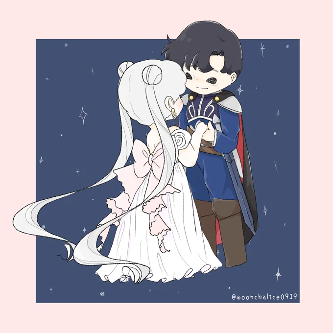 二人ならば笑顔にになれるから

#セラムンイラスト部 