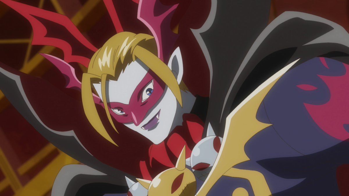 Wikimon_net's tweet photo. Morikawa Toshiyuki (@moriax291) voices Vamdemon in Digimon Ghost Game, reprising his role from Digimon Adventure 02 (as Vamdemon's voice; physically as Belial Vamdemon). https://t.co/q0wFHzYKDD