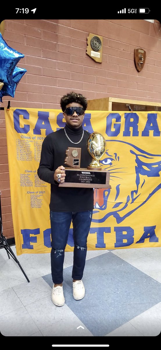 Meech1X's tweet photo. they thought we couldn’t do it, so we did it💍💪🏽 #statechampions #ringseason #undefeated https://t.co/kMfoLRxg2g