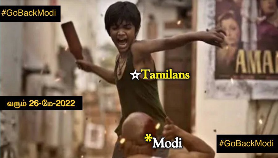 #GoBackModi Twitter