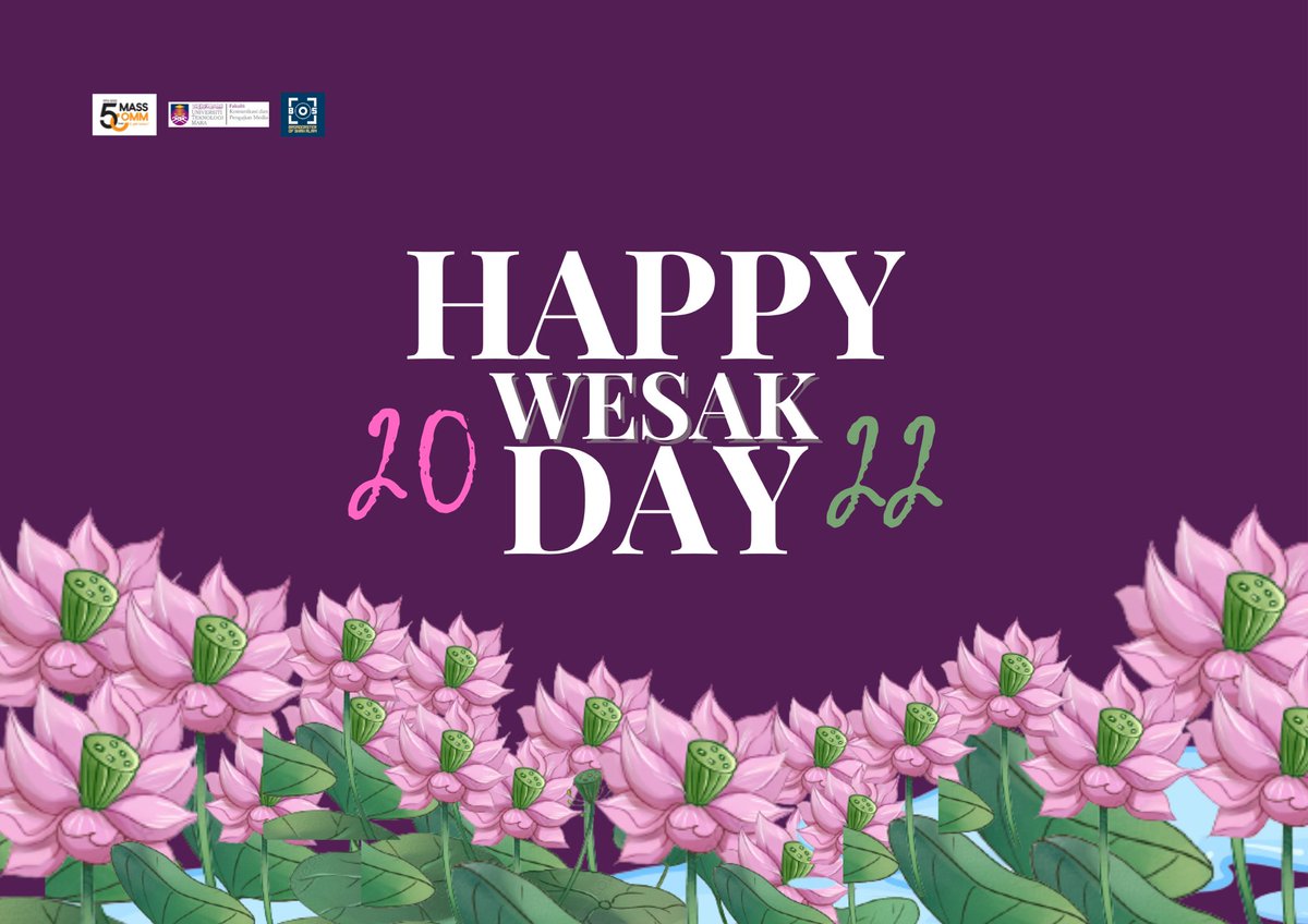 bosuitmofficial's tweet photo. Selamat menyambut hari wesak! 🥰

#Wesak #BOSUiTM #UiTMShahAlam #Broadcasting https://t.co/SC3lHONfyy