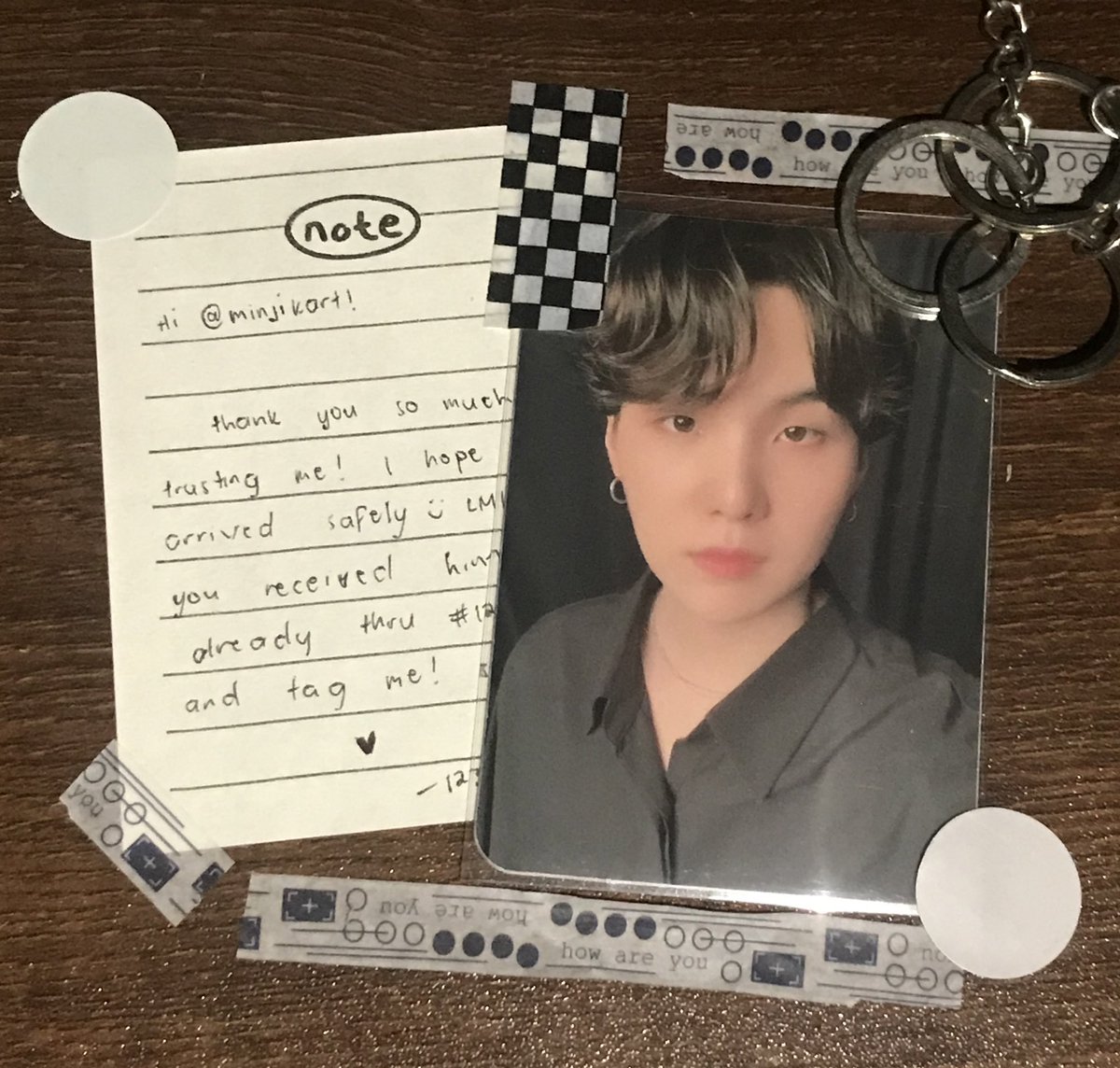 minjikart's tweet photo. β #minjikartbuys : dicon vol. 10 yoongi !
from : @1230mails
β³ finally yoonie ukiyo came home gwapo n safely ! π₯Ήπ«Άπ» tysm kay seller for being nice with me about sa concerns k at first hoho and also having a fast smooth transaction ! πππ
#1230proofs β
彑 https://t.co/c6oByvgcou