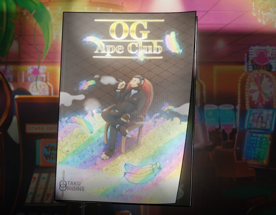 Minting is live! 3 different styles of OGs, 1/1s and the golden OG! don't forget to grab your comic while you're here! LFG! ogapeclub.io/mint

1 free OG 
must follow: 
<a href="/OG_Ape_Club/">OG Ape Club / OGAC 2.0</a> 
<a href="/Super_Ape_/">SupΞr_ApΞ_</a> 
<a href="/CarltonHershey/">HERSHEY🇺🇸</a> 
<a href="/RichFoxClub/">Rich Fox Club</a> 
like, retweet and tag 3 friends
 next 30 mins