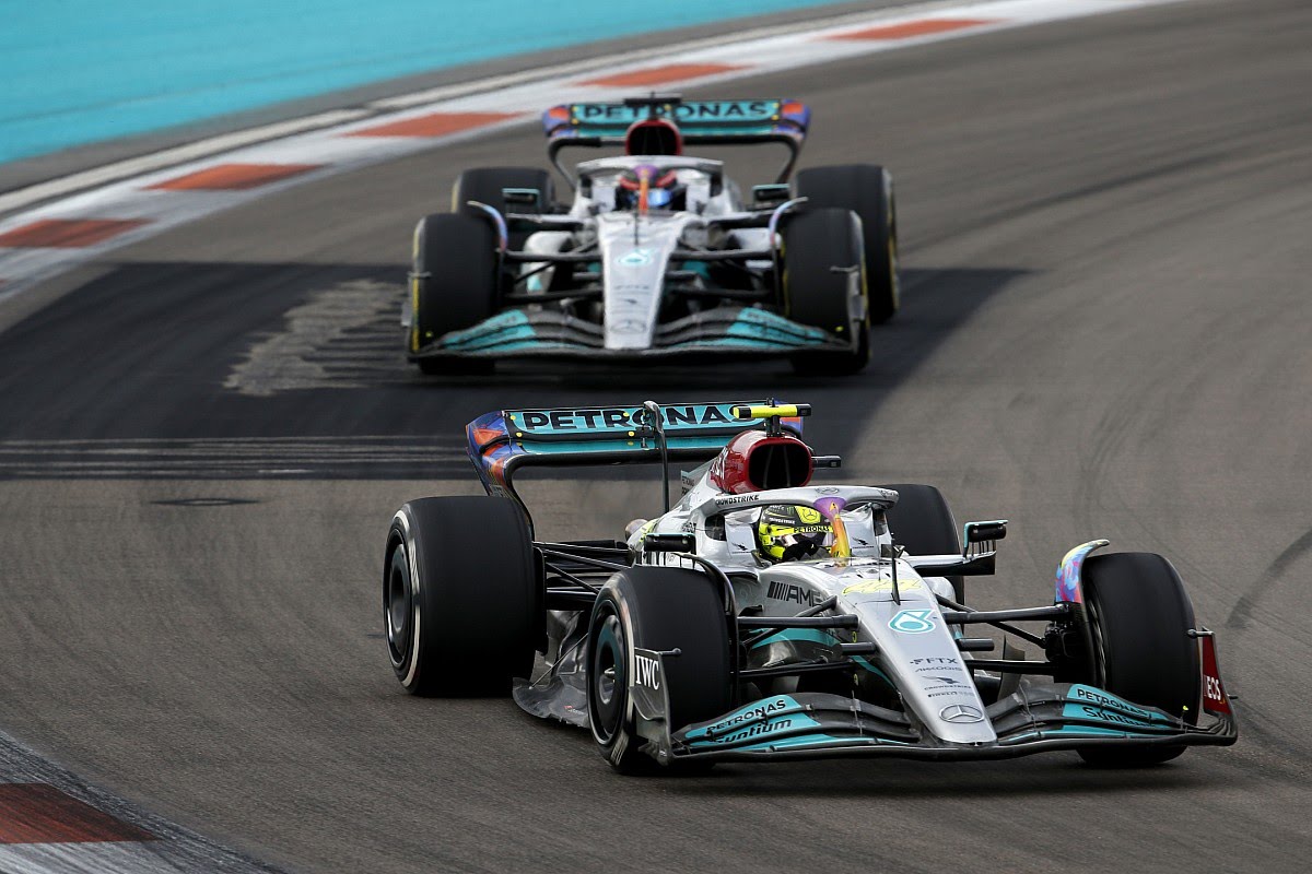 Lewis Hamilton P6 in United States, Race Team Radio from the F1 Miami GP 2022 https://t.co/qU3YBrqv3p https://t.co/E36R28dei6