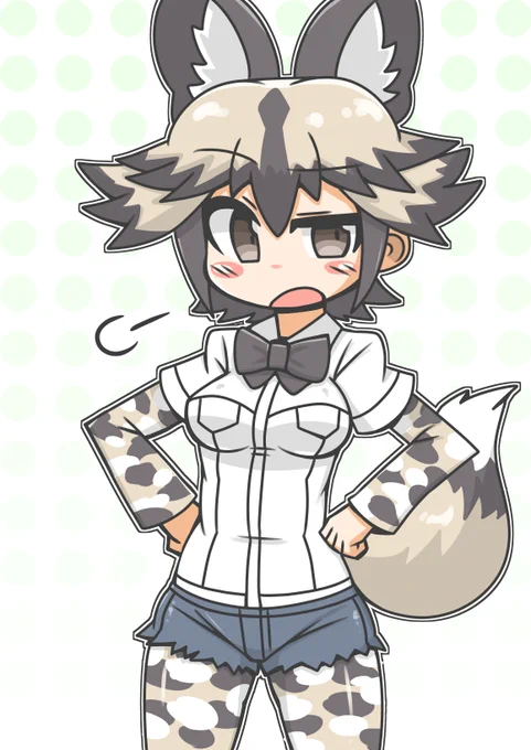 リカオン#けものフレンズ 