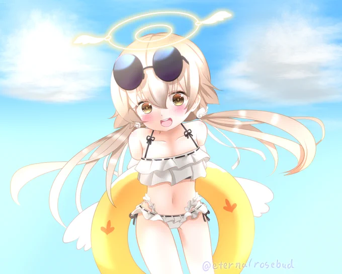 ブルアカ初描き!
水着のヒフミちゃんを描きました!
#ブルーアーカイブ #ブルアカ #ブルアカイラスト部 