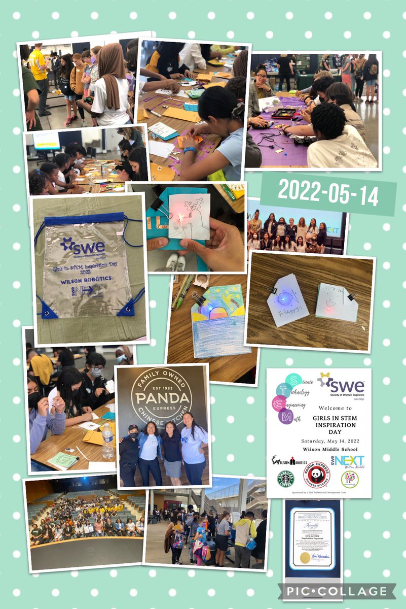 Khamphet Pease (@phetpease) on Twitter photo The goal was to inspire the students to pursue a STEM/engineering career, but the smiles, excitement, & energy shown by them at our Girls In STEM Inspiration Day event has inspired me even more! <a href="/sdschools/">San Diego Unified</a> <a href="/swe_sandiego/">SWE San Diego</a> <a href="/chibitronics/">chibitronics</a> #STEM #WomenInSTEM #STEMeducation The goal was to inspire the students to pursue a STEM/engineering career, but the smiles, excitement, & energy shown by them at our Girls In STEM Inspiration Day event has inspired me even more! <a href="/sdschools/">San Diego Unified</a> <a href="/swe_sandiego/">SWE San Diego</a> <a href="/chibitronics/">chibitronics</a> #STEM #WomenInSTEM #STEMeducation
