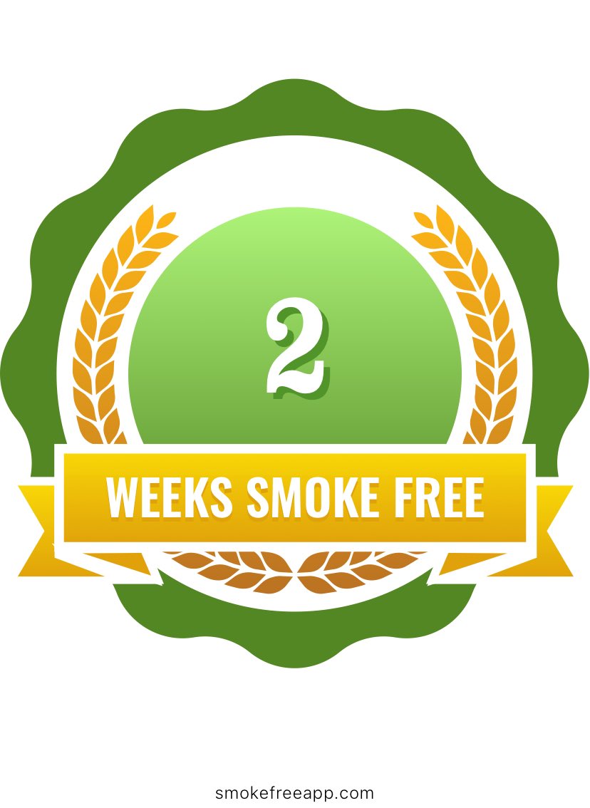 A8537EY's tweet photo. Two weeks today! #Happy #smokefreeapp https://t.co/eUBUkVgxnT