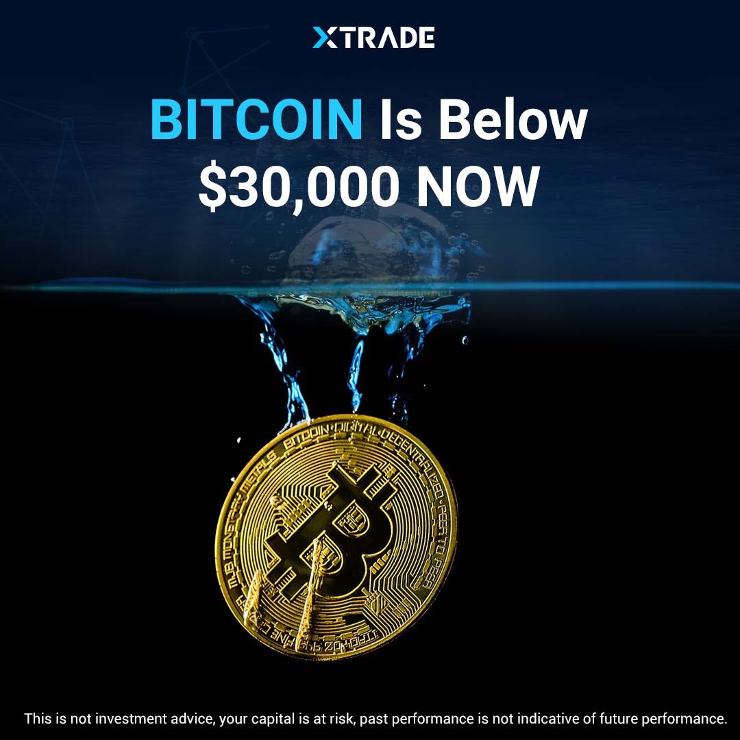 💥Bitcoin Is Below US$30,000 NOW! Bitcoin Has Fallen to Its Lowest Level since December 28, 2020 to Trade at $25,401. Is This the Right Time to Trade Crypto? 

💡Join us and learn more about cryptocurrency market.