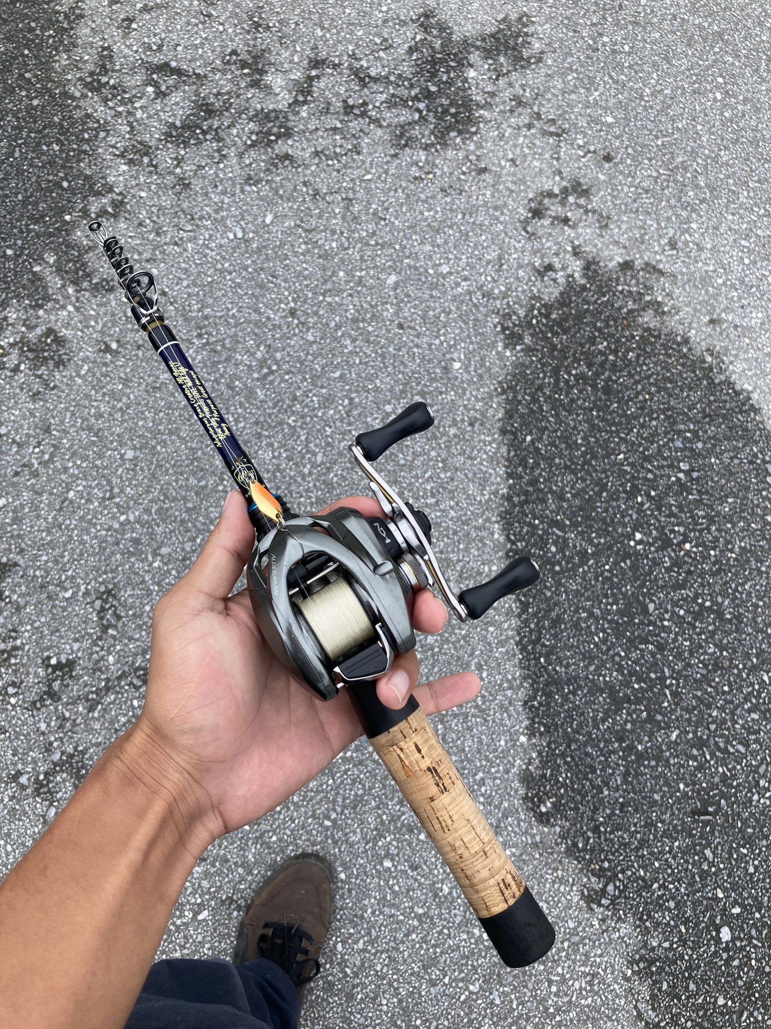 ツララ ジェットセッター 40CT 美品 パックロッド