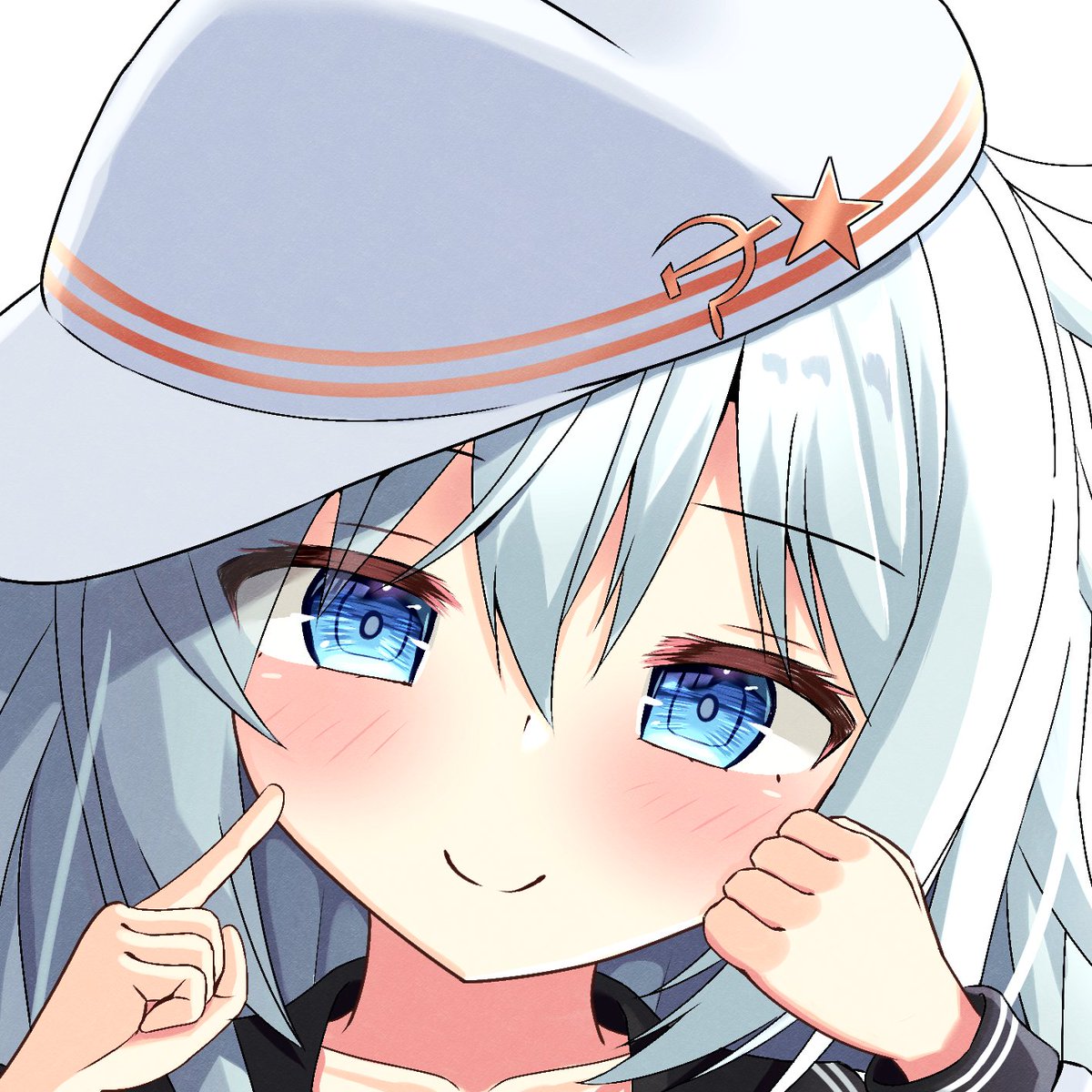 響(艦これ) ,ヴェールヌイ 「#新しいプロフィール画像
新作をチラ見せ 」|ツナ抜きたなさんど🥪メロブ🍈で新刊委託中ですのイラスト