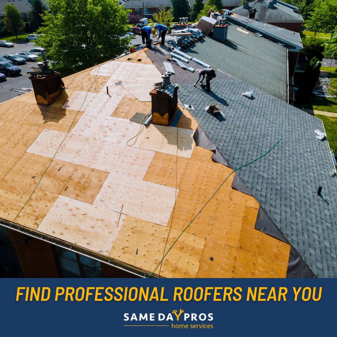Roof replacement is a huge investment 💰, that's why you want to make sure that you're only working with the pros to prevent costly issues. 

👉 Find #roofing pros on samedaypros.com 

Also, read our article on how to deal with bad roofers: t.ly/BLMT