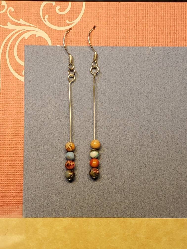Karlag118's tweet photo. Excited to share the latest addition to my #etsy shop: Drop earrings #jasper #earwire #minimalist #earlobe https://t.co/OyBqyGgFNz https://t.co/IvghW06xpo