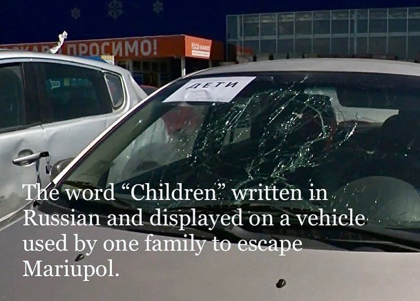 The signs of war in Ukraine 🇺🇦