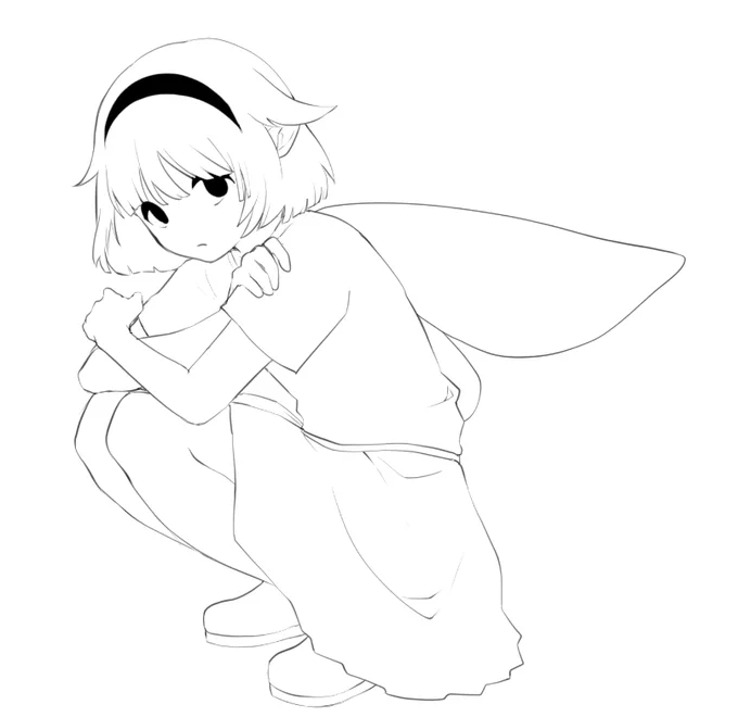 i havent done lineart since last year 